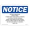 Signmission OSHA Sign, Petting Farm Rules Safety First Always, 10in X 7in Rigid Plastic, 7" W, 10" L, Landscape OS-NS-P-710-L-17254 - alternate 1